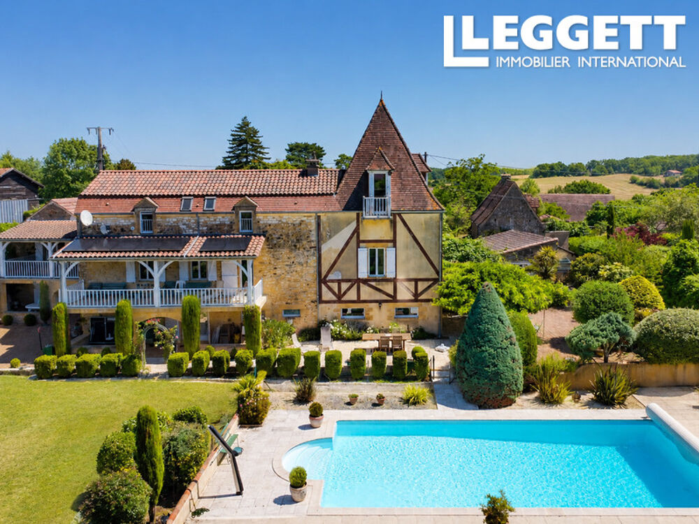 Vente Maison Propriété de prestige de caractère ? Élégance, Authenticité et Panorama d'exception | Domaine paysager de 2 ha Castelnaud-la-chapelle