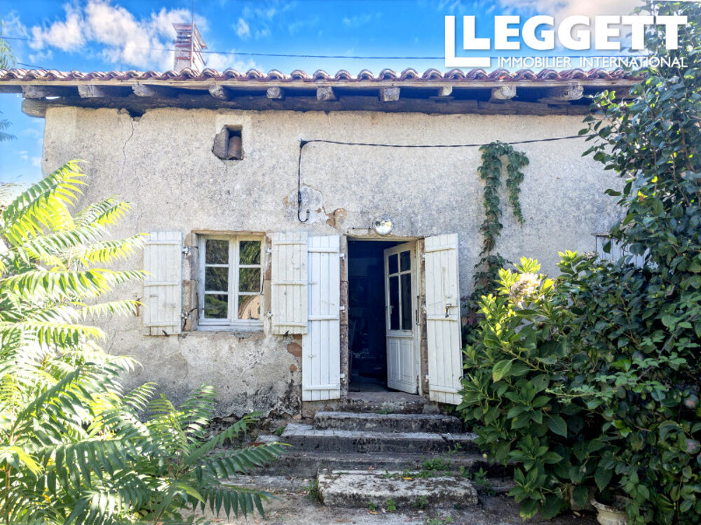 Vente Maison Petite maison de charme à rénover entièrement, avec une grange et un grand jardin offrant une vue magnifique Mazerolles