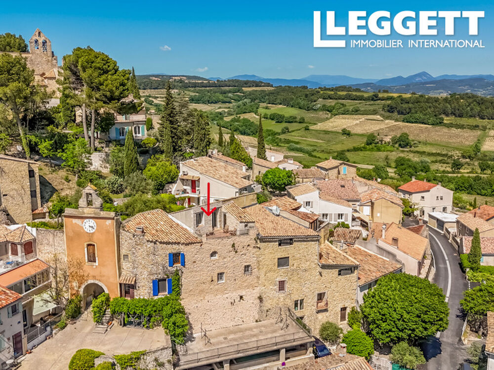 RASTEAU, PROVENCE - Élégante maison de village du XVIII? avec jardin et vue à couper le souffle