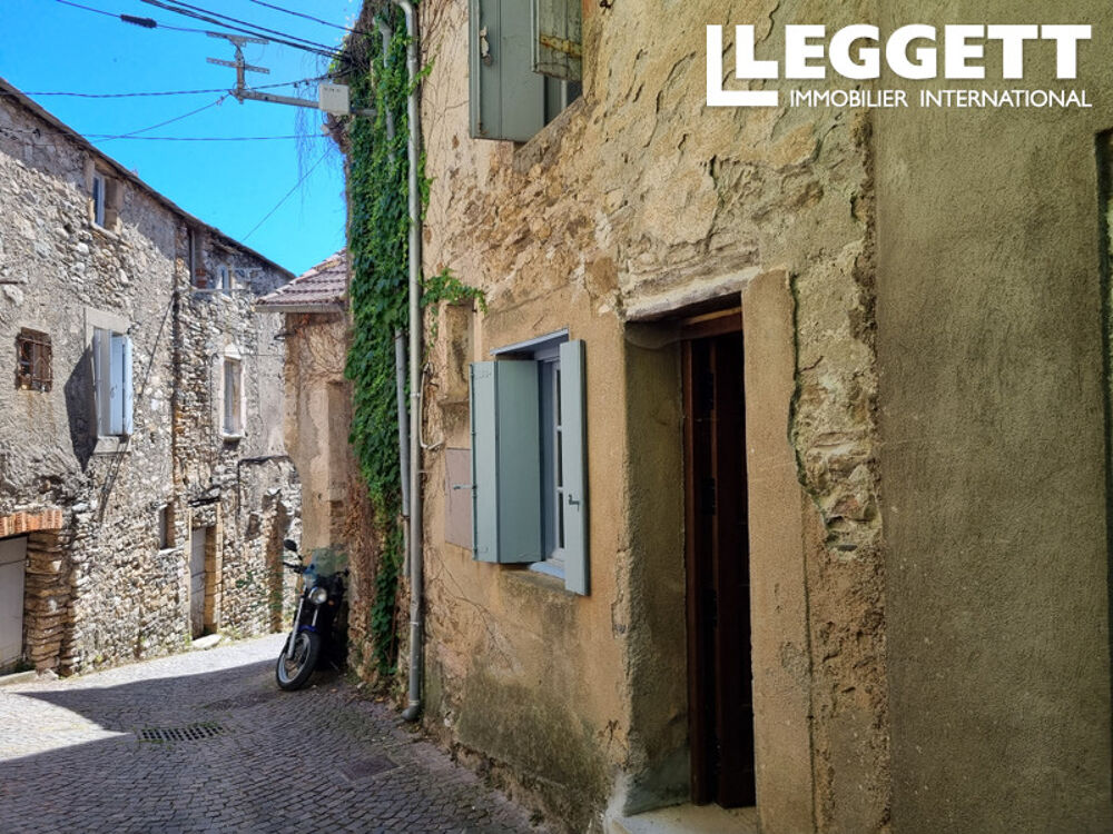 Maison de village de charme dans le coeur de Olargues avec 3 chambres, petite terrasse et cave