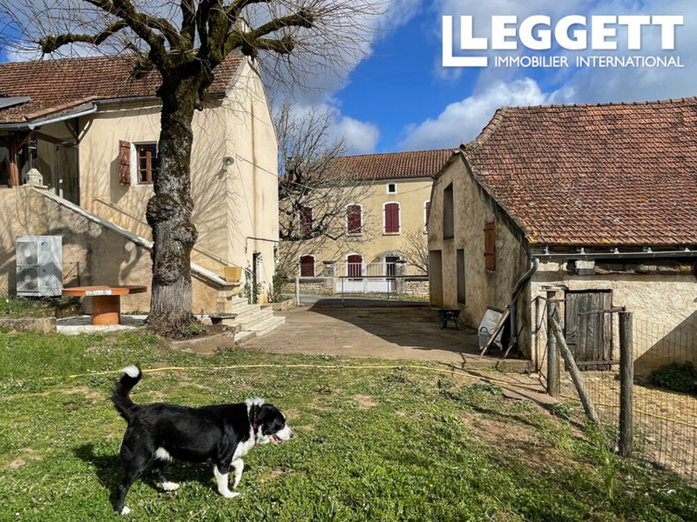 Vente Maison Corps de ferme de caractère en pierre avec grange indépendante (adresse propre) sur 6600 m² dans un hameau Catus