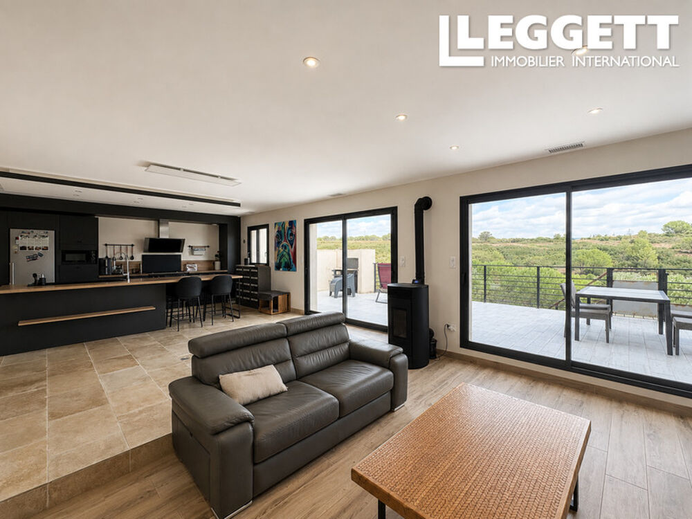 Vente Maison Villa moderne avec piscine, gite et vues panoramiques ? 10 min de Carcassonne Aragon