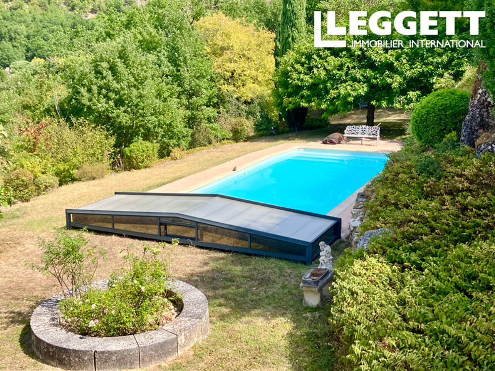 Vente Maison Maison de caractère avec vue panoramique, piscine et environnement exceptionnel près de Montcuq Montcuq-en-quercy-blanc