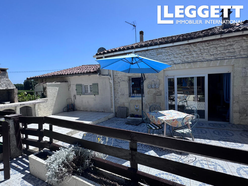 Vente Maison Charmante maison en pierre de 3 chambres avec jardin clos près de Jonzac Saint-simon-de-bordes