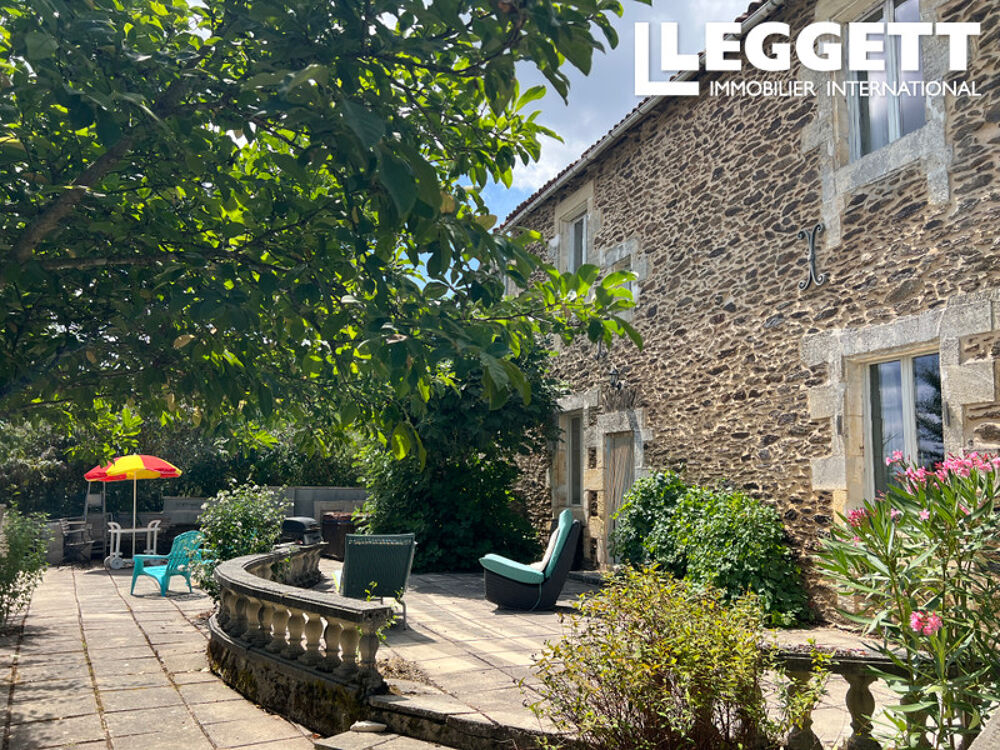 Vente Maison Le Presbytère: maison 4 chambres avec jardin, terrasse et vue campagne. Hameau, 10 min d'une ville avec marché Thiviers