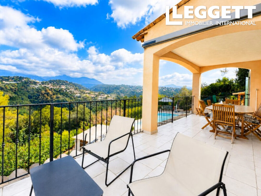 Vente Maison ST PAUL DE VENCE Maison 7P, 294m², terrain 2000m². 5 chambres, 2 SdB, 2 SdE, piscine, 7 stationnements. Saint-paul-de-vence