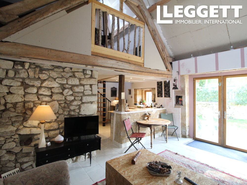 Cottage et maison d?amis avec 2 terrasses, jardin et verger avec bois non attenant