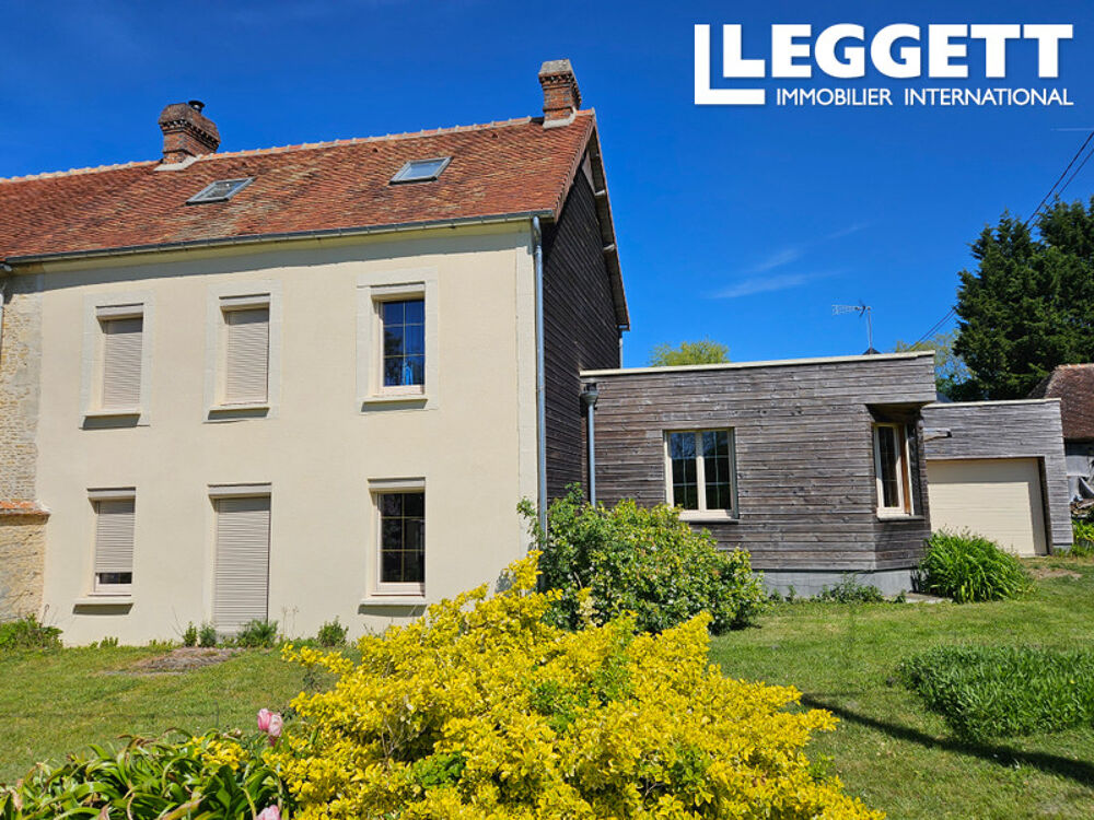 Charmante maison mitoyenne de 4 chambres à vendre dans un village, avec jardin, verger et dépendances