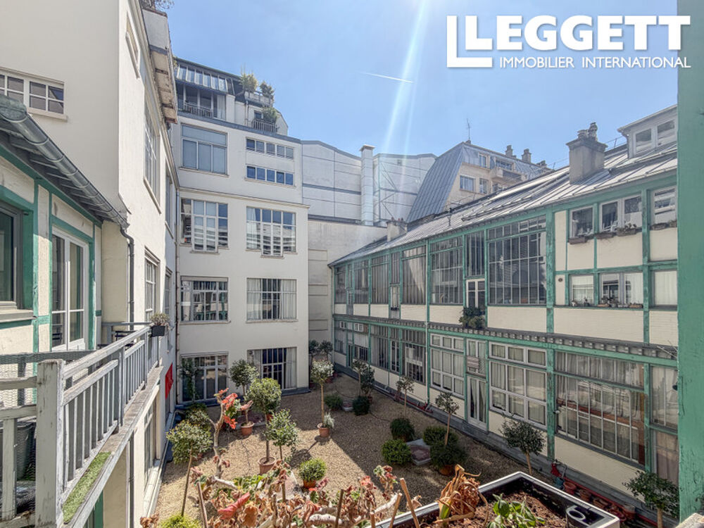Vente Appartement PARIS XVI - PLACE MEXICO - Beau duplex de 43m2 au 2? et dernier étage lumineux et totalement au calme Paris 16