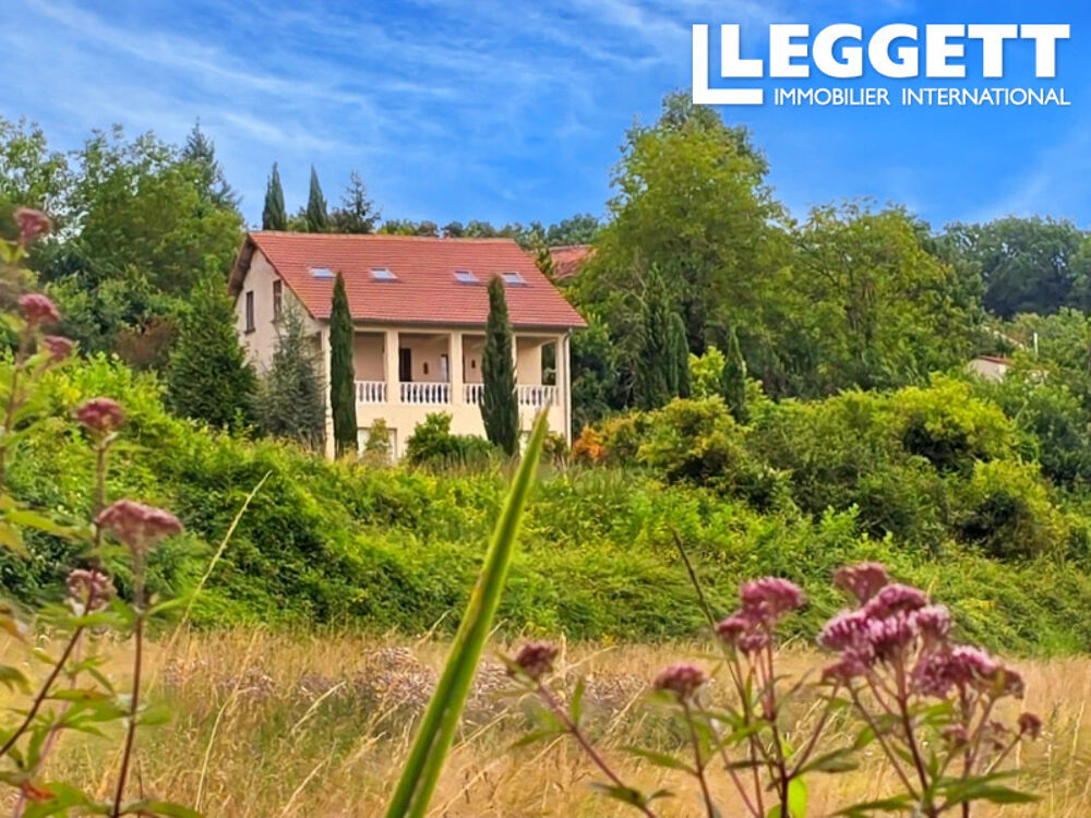 Vente Maison Villa indépendante de 4 chambres, emplacement charmant avec une vue magnifique, en parfait état. RibÉrac