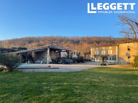  1H de Toulouse, Maison de Village dans hameau, jardin, piscine, bois, prairies, d�pendances Maison - 9 pi�ce(s) - 148 m�