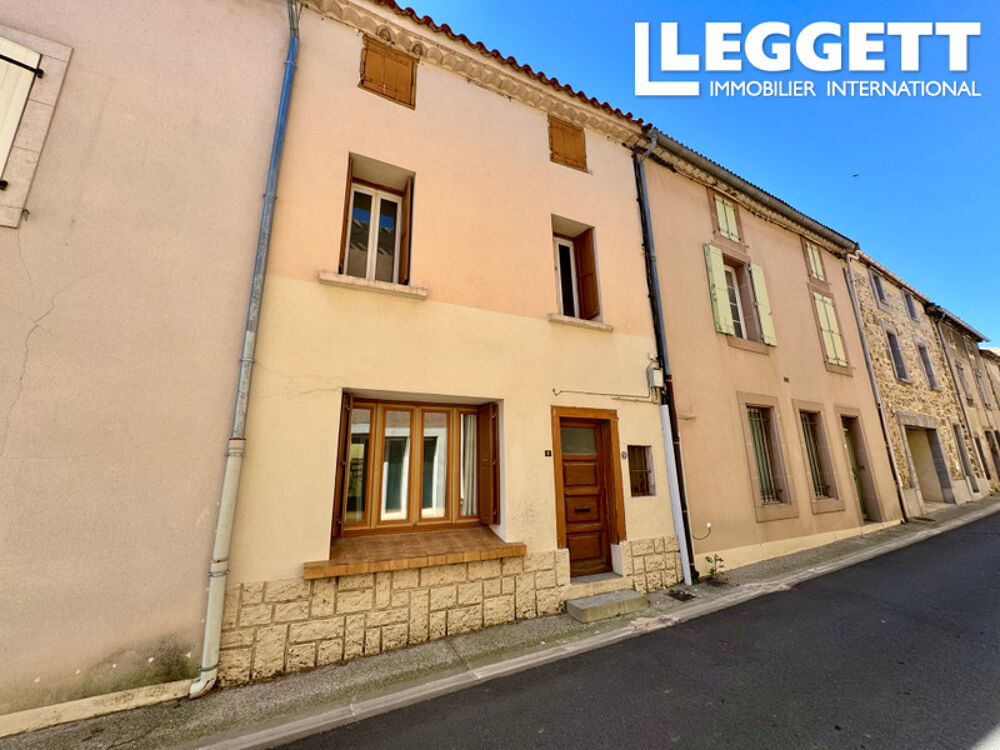Vente Maison SOUS OFFRE<br />Petite maison de village dans un village au bord du canal du Midi, avec 2 chambres, � r�nover Homps