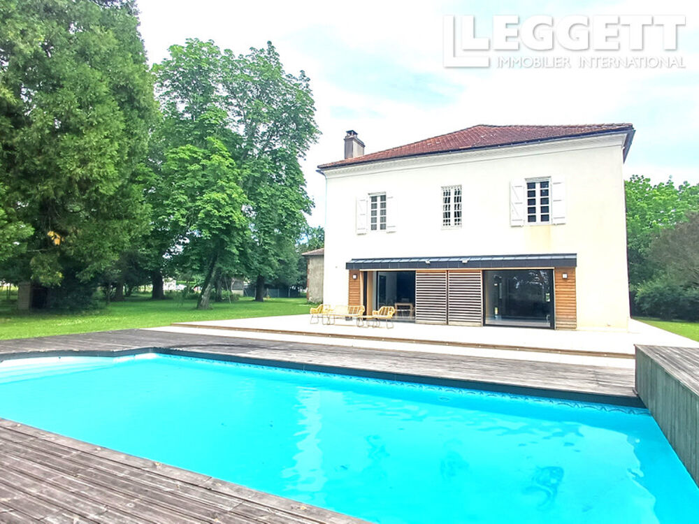 Vente Maison Élégance & Prestige ? Maison de Maître XIXe rénovée avec parc d?exception à 5 min de Mont-de-Marsan Mont-de-marsan
