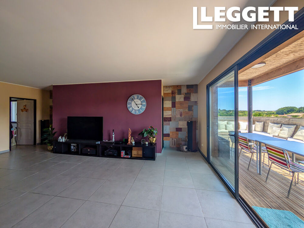 Maison d?architecte, 5 chambres, Vue dégagée et Potentiel d?Espace Indépendant à 9 km de Castelnaudary