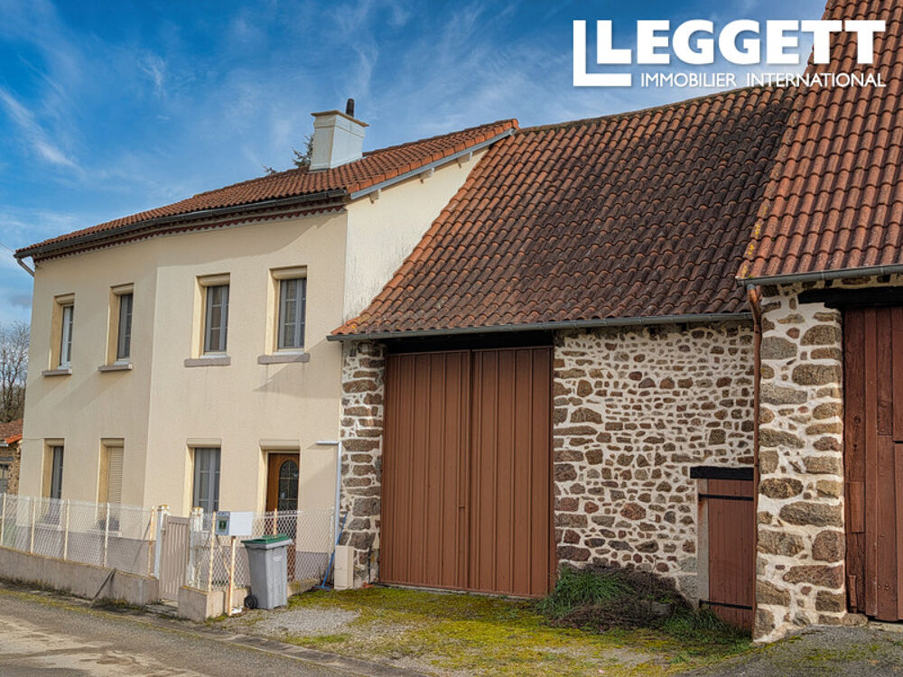 Vente Maison Maison de campagne rénovée dans un hameau calme avec piscine, jardin et grange près de Magnac Laval Magnac-laval
