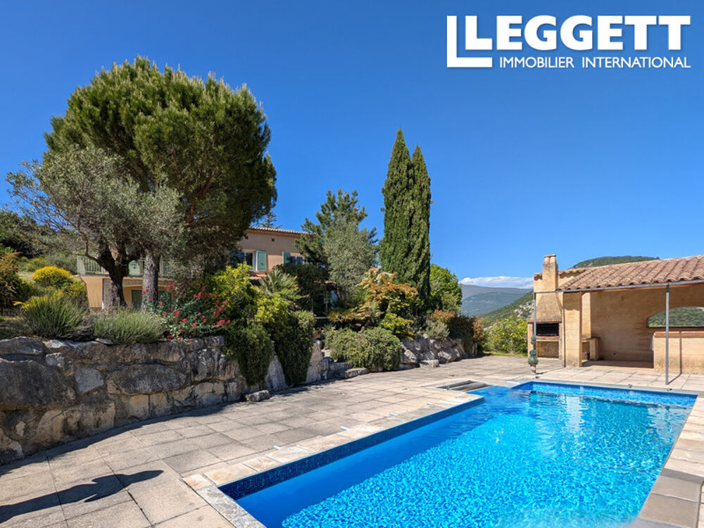 Vente Maison Vue panoramique, piscine privée et potentiel familial au c?ur de la Drôme Provençale près de Nyons. Condorcet