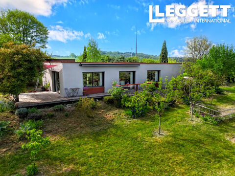   Maison d'architecte plain pied � la campagne avec vue dominante panoramique. Maison - 3 pi�ce(s) - 98 m�