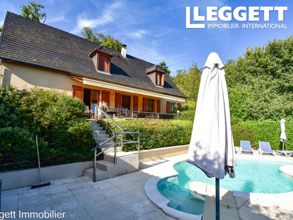 Vente Maison Maison contemporaine indépendante de 4 chambres avec piscine, terrasse et vue  (Limitrophe Corrèze/Dordogne) Cublac