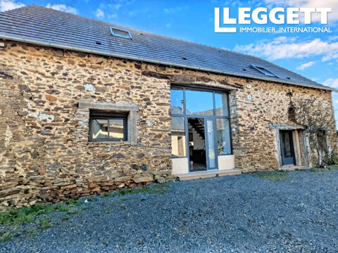   Grange Contemporaine avec Maison � Restaurer dans Hameau Paisible pr�s de Lubersac Maison - 6 pi�ce(s) - 158 m�