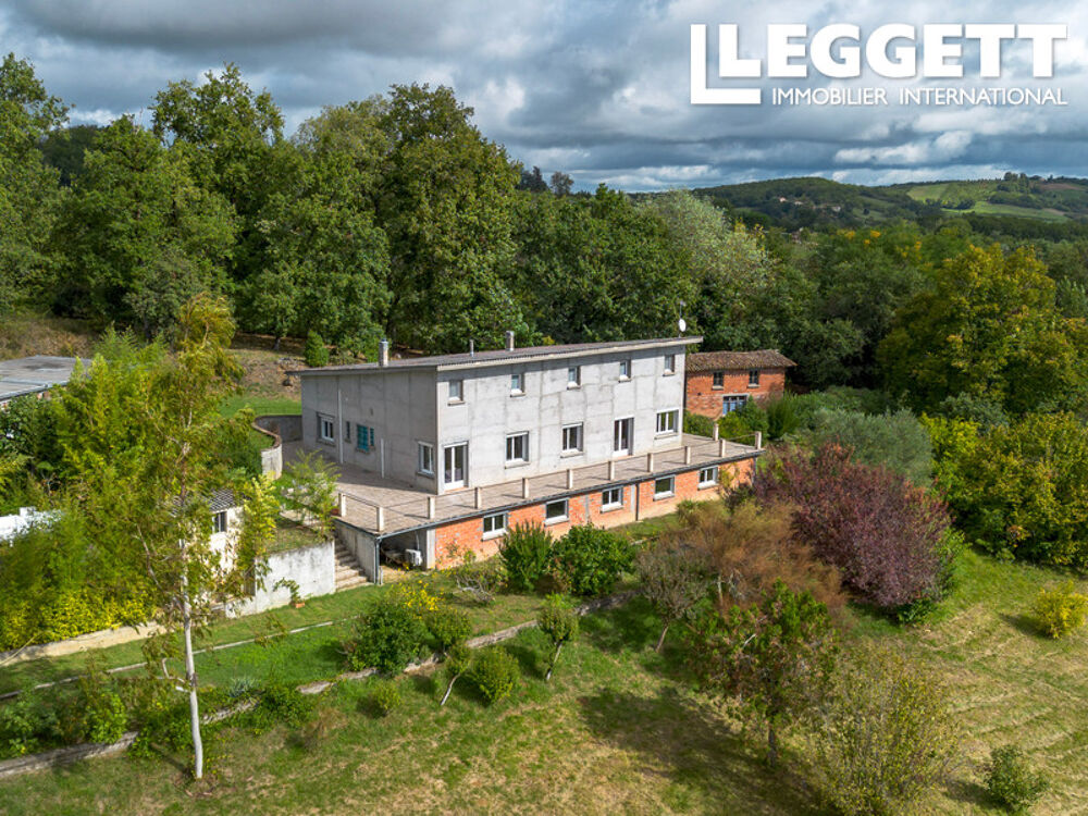 Vente Maison Maison spacieuse 4 chambres avec terrasse, vues imprenables, studio & 2,3 ha près de Montauban Piquecos