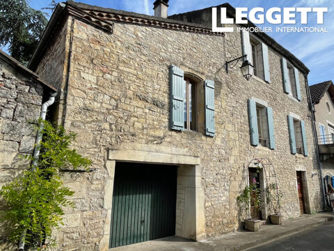   Charmante maison de village en pierre avec ascenseur, 3 chambres, garage, jardin-cour et terrasse couverte � p Maison - 7 pi�ce(s) - 147 m�