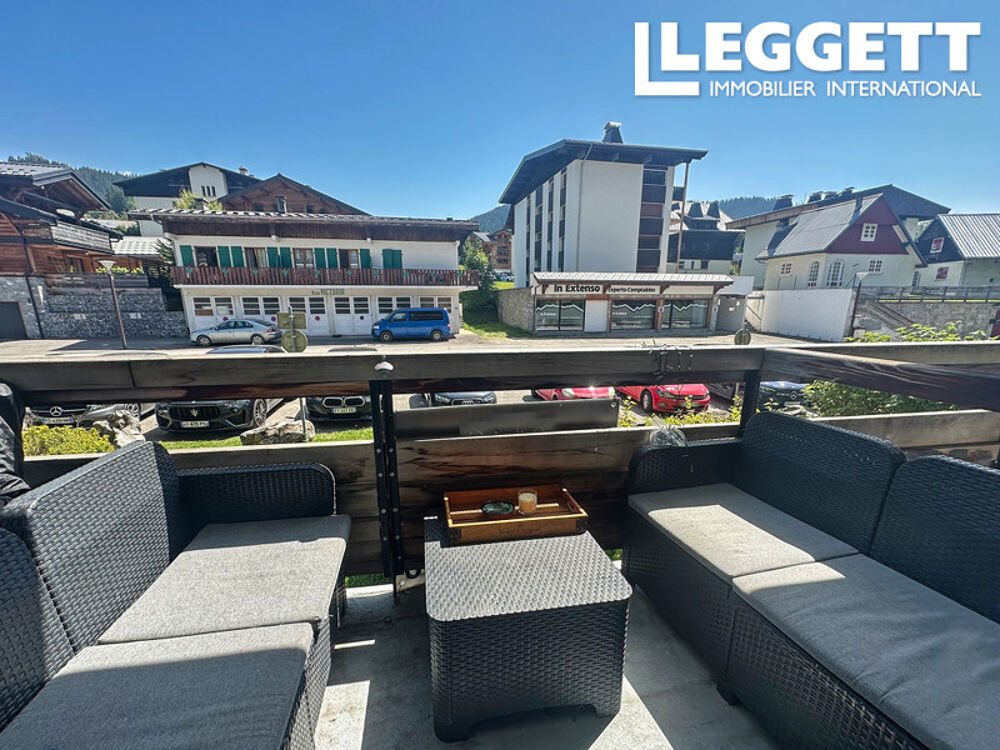 Spacieux appartement au 1er étage situé au c?ur des Gets, à proximité des commodités, y compris les télésièges