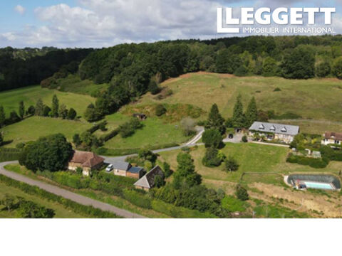   Pays d'Auge proche Lisieux Domaine Normand 5 gites 4 hectares avec piscine et animaux Maison - 15 + pi�ce(s) - 345 m�