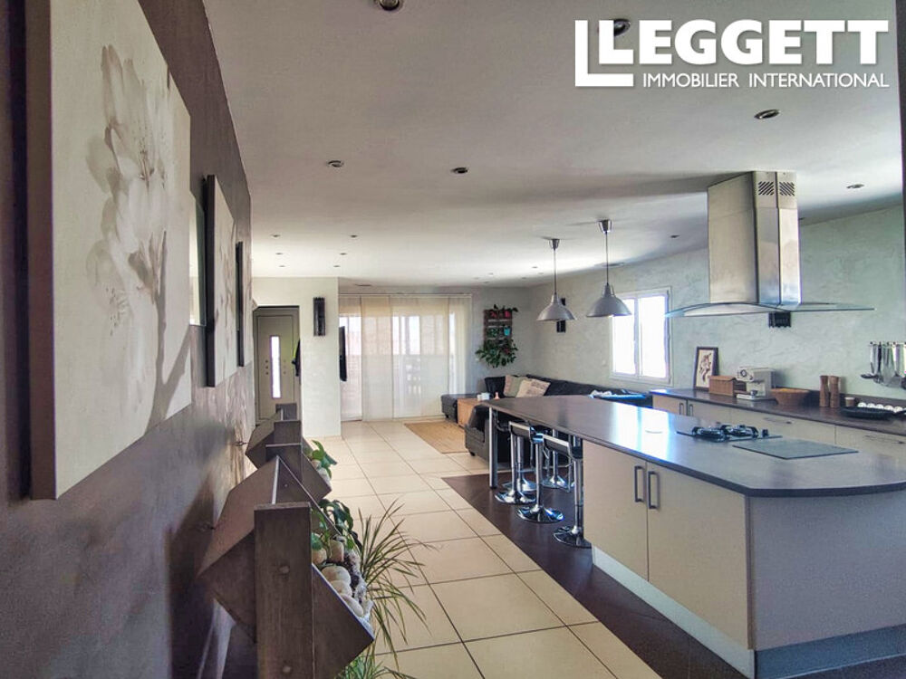 Vente Maison Villa contemporaine 6 chambres avec piscine à débordement et vue panoramique ? Villeveyrac, Hérault<br /> Villeveyrac