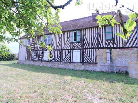 En campagne jolie propriété à restaurer :  grande maison avec dépendances et une maison en colombages rénovée<br /> 254000 Saint-Pierre-sur-Dives (14170)