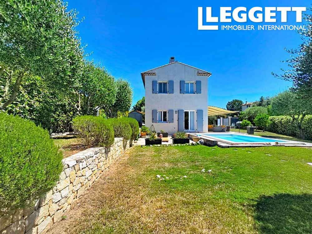 Vente Maison VILLA FAMILIALE MODERNE AVEC PISCINE ET JARDIN PAYSAGER<br /> Grasse