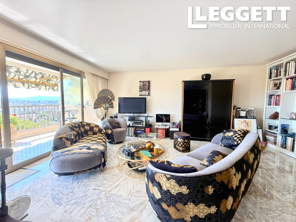 Vente Appartement Cannes rêve méditerranéen, appartement d?exception avec vue mer panoramique, piscine et tennis Cannes