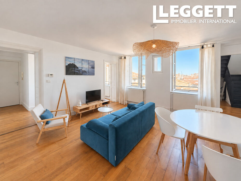 Duplex T3 meublé avec ascenseur à deux pas de la place Carnot à Carcassonne