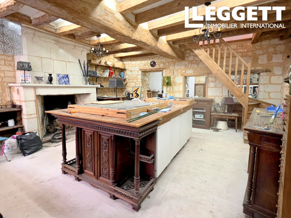 Vente Maison Bien rare à Fontevraud l?Abbaye ? Atelier et maison à rénover Fontevraud-l'abbaye