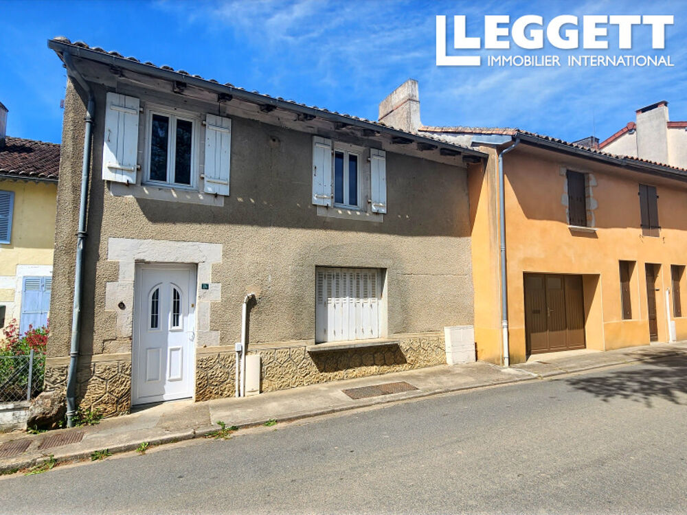 Maison de village partiellement rénovée de 100 m2 avec sa grange attenante et jardin de 450 m2
