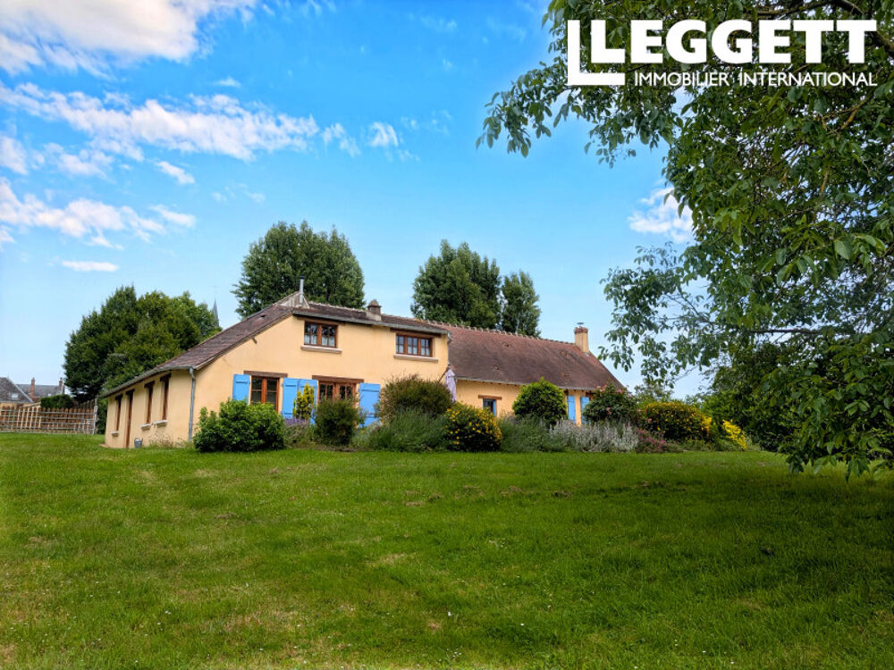 Boissy Maugis, au c?ur du Perche, maison au calme en bordure de village, et en bord de rivière, vues...
