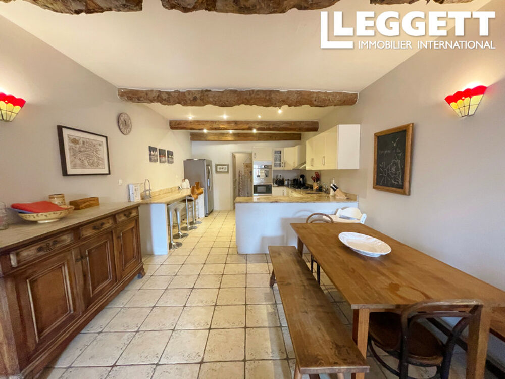 Vente Maison Belle maison de village en pierre de 5 chambres avec piscine chauffée et vues panoramiques sur les montagnes. ServiÈs-en-val