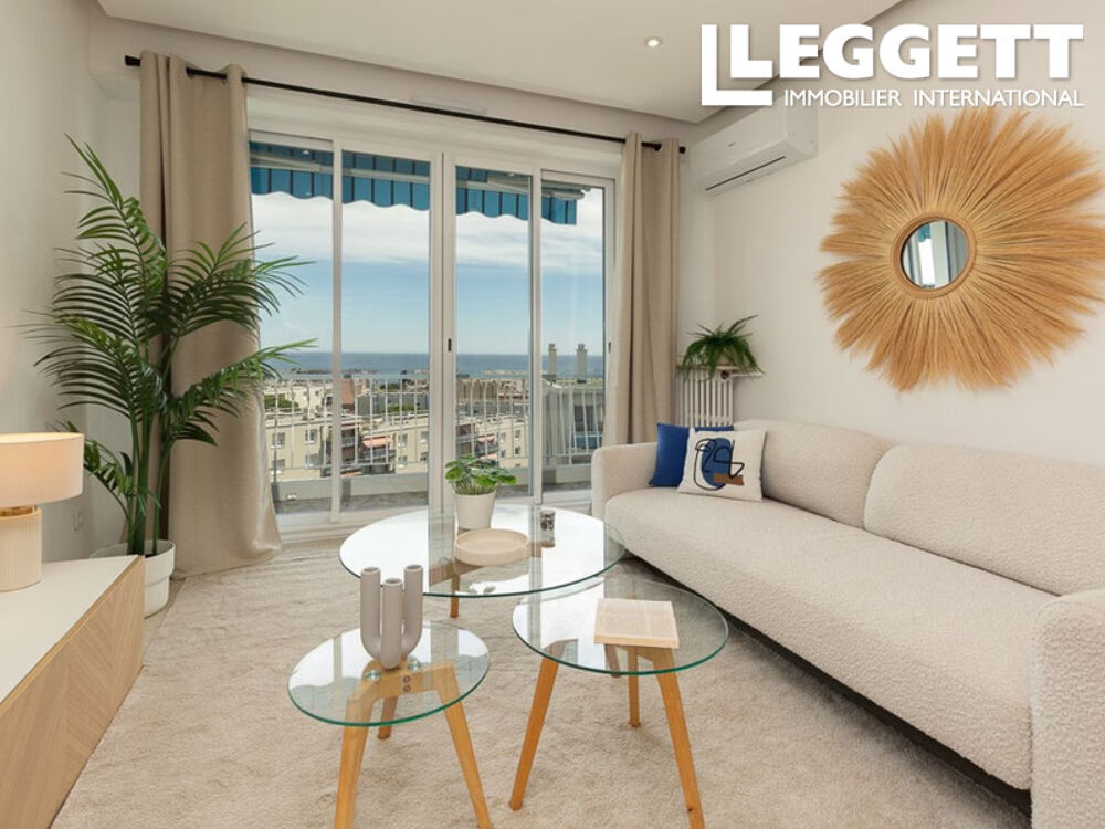 Vente Appartement Bel appartement 3P d'exception rénové avec vue mer panoramique sur Nice Ouest - Lanterne Nice