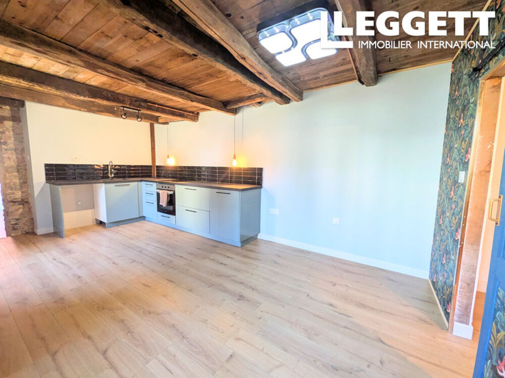 Maison rénovée de 2 chambres, pleine de caractère, à Rozier-Saint-Georges