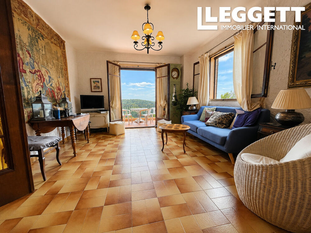 Vente Maison Villa provençale avec vue panoramique, piscine à débordement, fort potentiel d'évolution, proche village. Claviers
