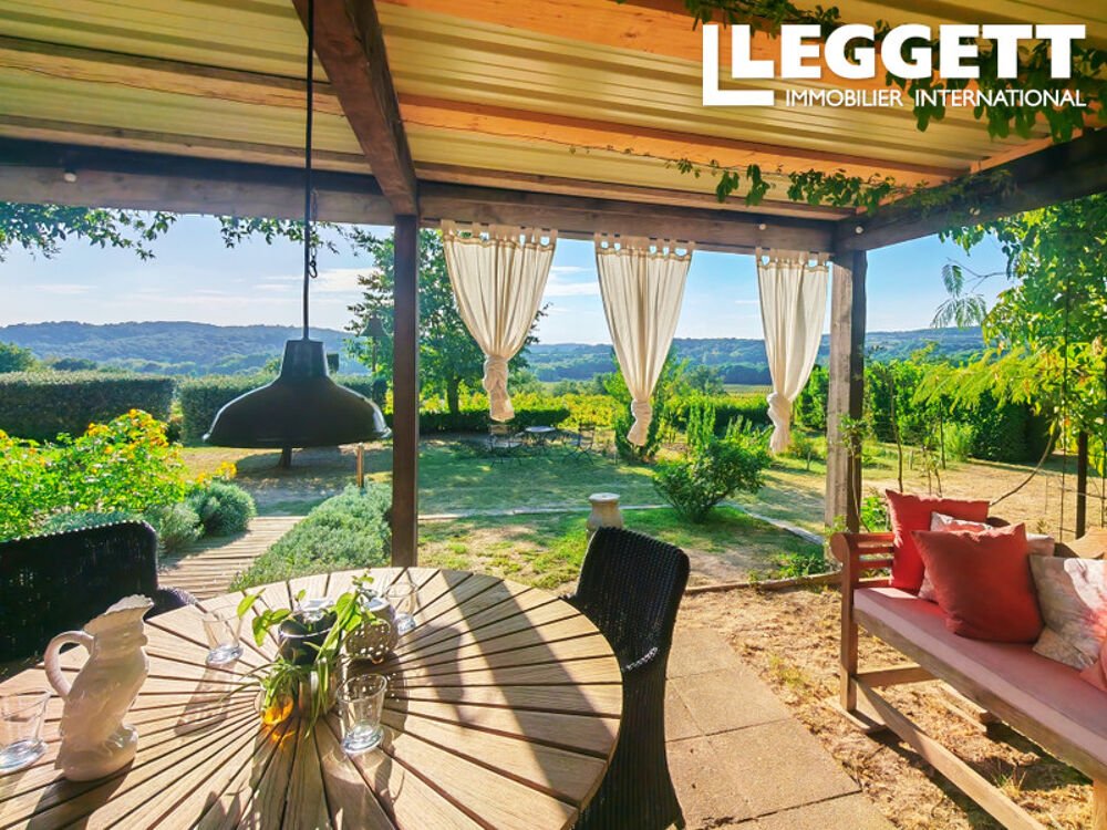 Vente Maison Magnifique Mas en pierre rénové par un architecte avec oliveraie et vue exceptionnelle près Uzès. UzÈs