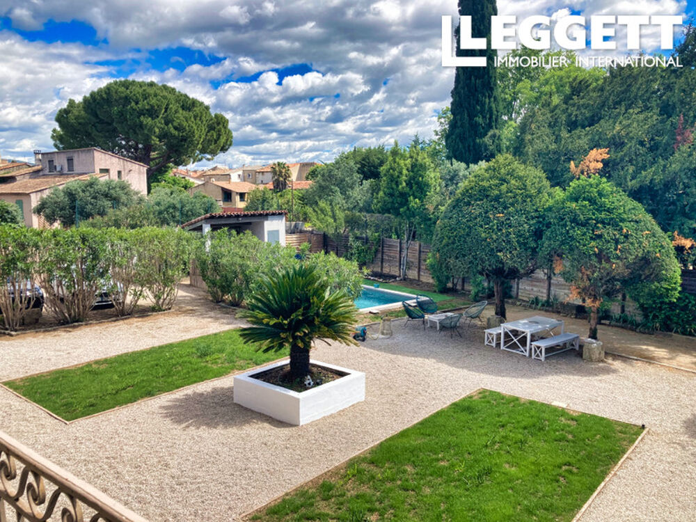 Vente Maison <br />Propriété d?exception 354m2 avec jardin et piscine - maison familiale or chambres d?hôtes, proche de A750 <br /> Gignac