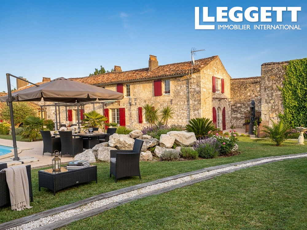 Vente Maison Longère de caractère rénovée avec piscine chauffée et vue sur les Pyrénées, près de Nérac<br /><br /><br /><br /> Espiens