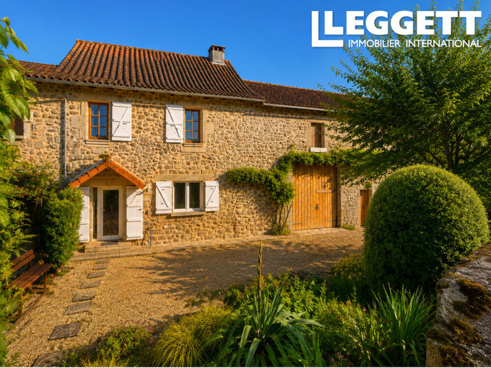 Vente Maison Charmante maison en pierre mitoyenne entièrement restaurée avec grange et jardin attenants Saint-saud-lacoussiÈre