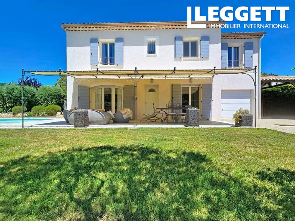 Vente Maison VILLA FAMILIALE MODERNE AVEC PISCINE ET JARDIN PAYSAGER<br /> Grasse