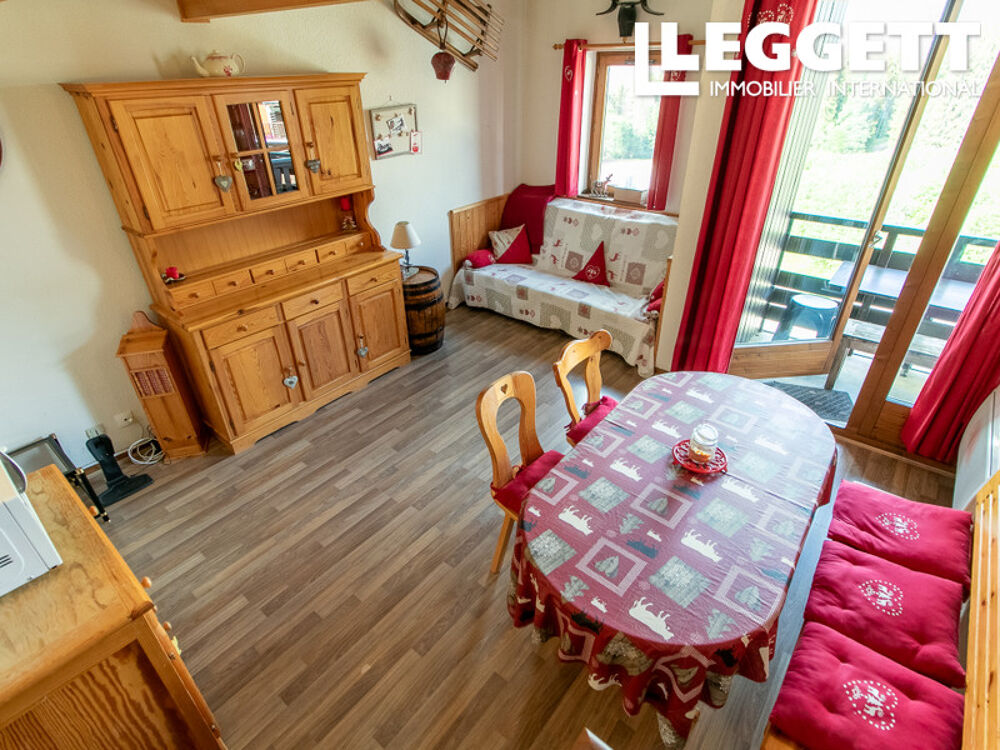 Charmant appartement duplex avec une chambre double et un espace montagne à Morillon Les Esserts.