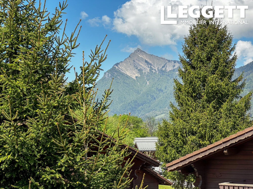 Vente Maison Chalet mitoyen neuf de 3 chambres, situé dans un environnement calme, avec jardin et vues sur les montagnes. Morillon