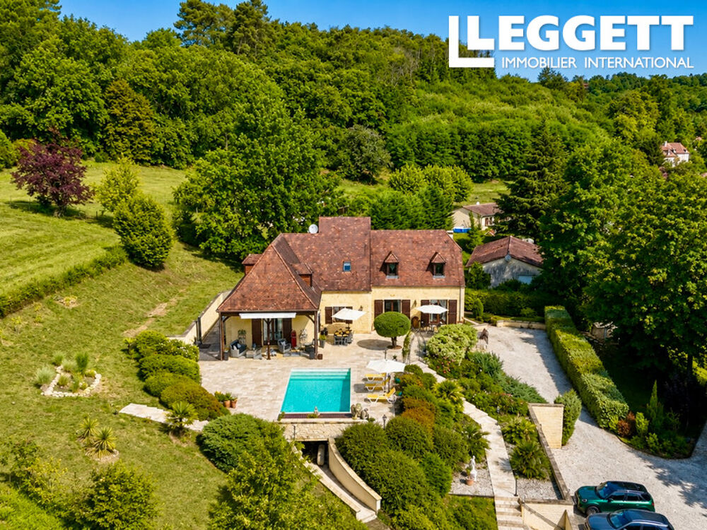 Élégante maison en pierre, 4 chambres, appartement indépendant et piscine chauffée à Sarlat-la-Canéda