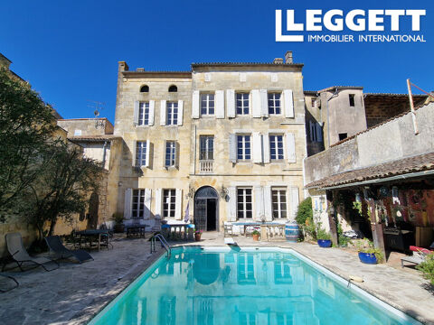   Demeure de caract�re avec piscine, g�te, garage et activit� touristique ? aux portes de Saint-�milion Maison - 10 pi�ce(s) - 500 m�