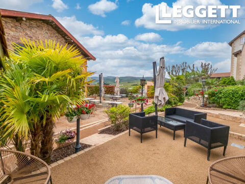 RARE- Une opportunit&eacute; unique d'acheter cet h&ocirc;tel-restaurant boutique 3* tr&egrave;s r&eacute;ussi 897000 69220 Belleville-en-beaujolais