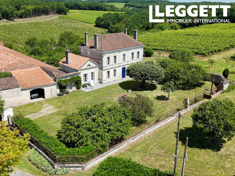 Vente Maison Élégante Maison de Maître avec vue sur les vignes ? 5 chambres et 4 SDE ? à 9 km de Cognac. Louzac-saint-andrÉ
